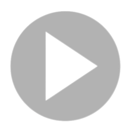 Play button icon in circular design