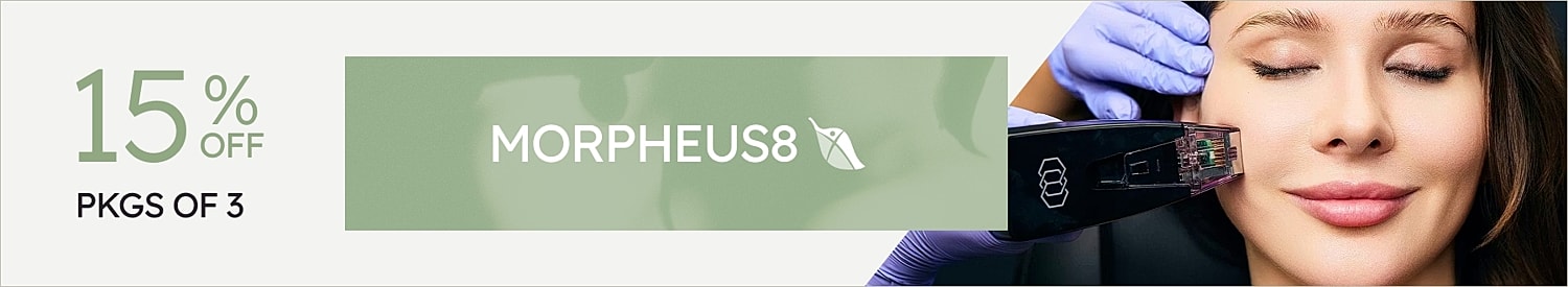 Morpheus8 treatment promotion with discount offer