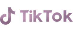 TikTok logo with musical note design